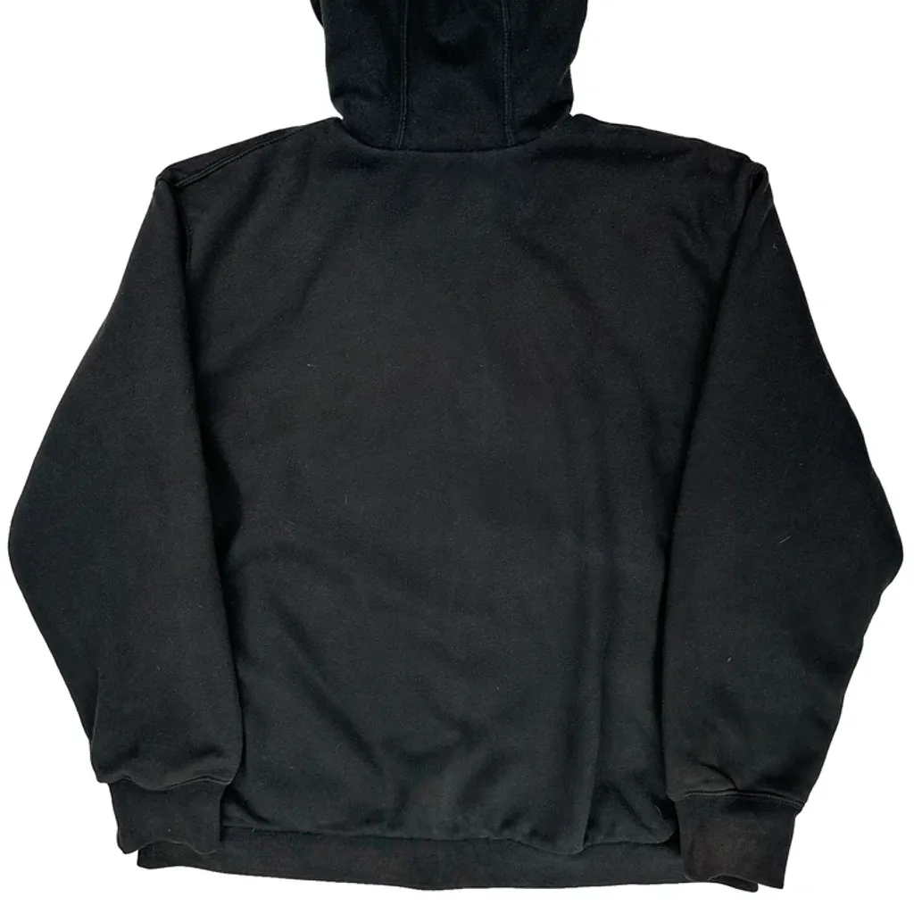 Carhartt Hoodie - Large Black Cotton Blend - Image 6