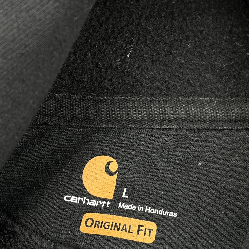 Carhartt Hoodie - Large Black Cotton - Image 3