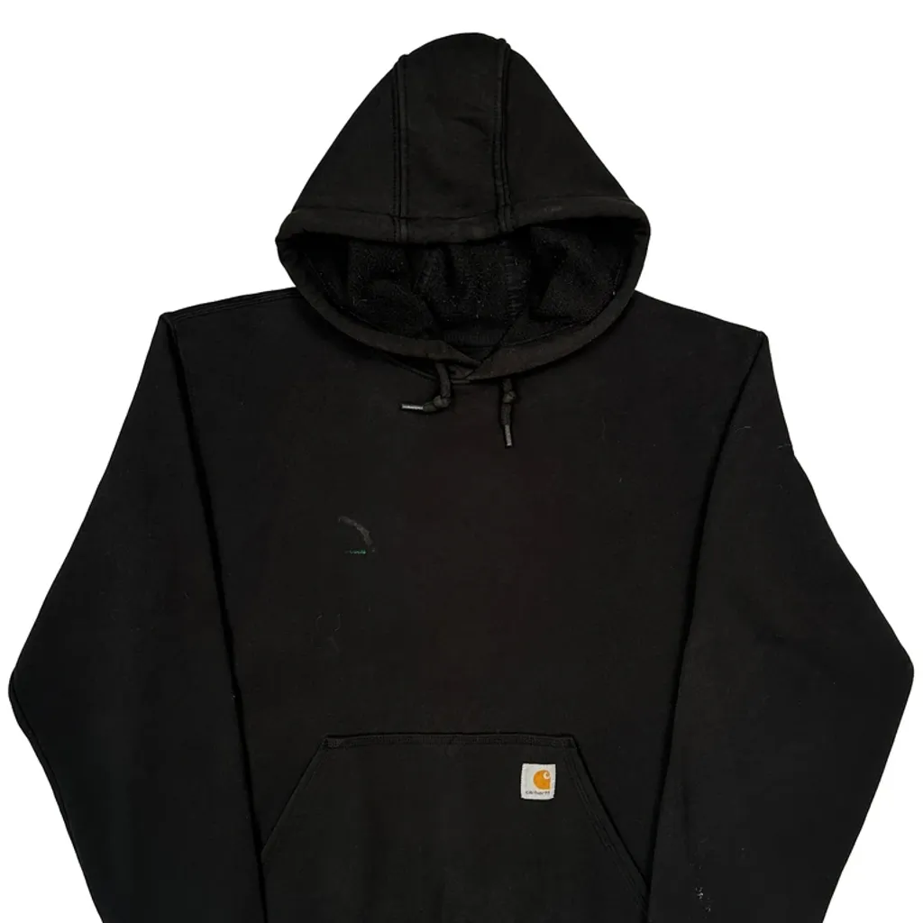 Carhartt Hoodie - Large Black Cotton - Image 4