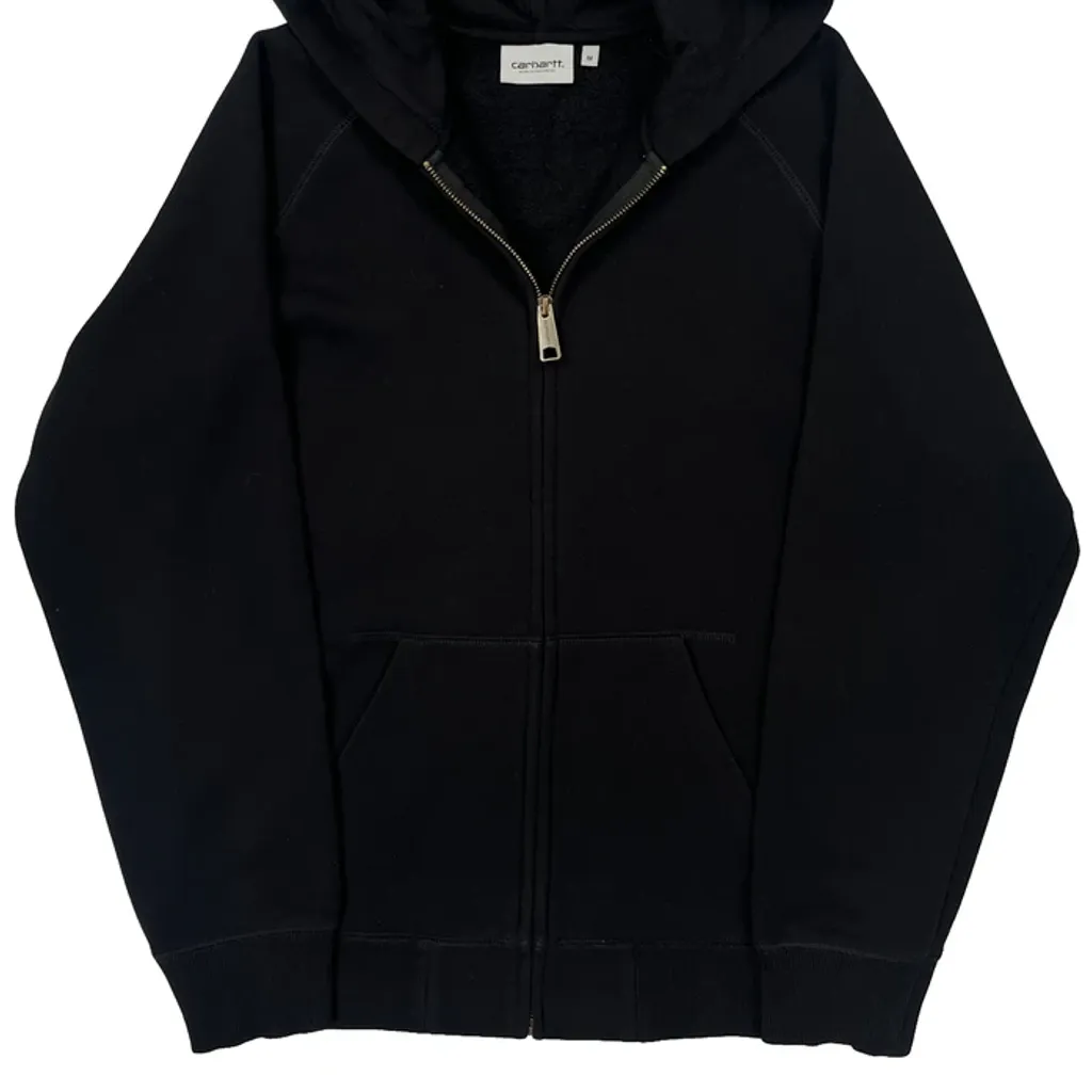 Carhartt Hoodie - Medium Black Cotton - Image 4