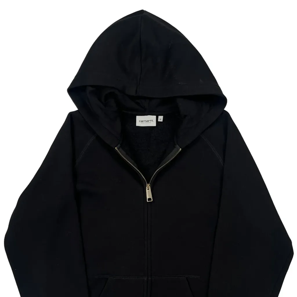 Carhartt Hoodie - Medium Black Cotton - Image 5