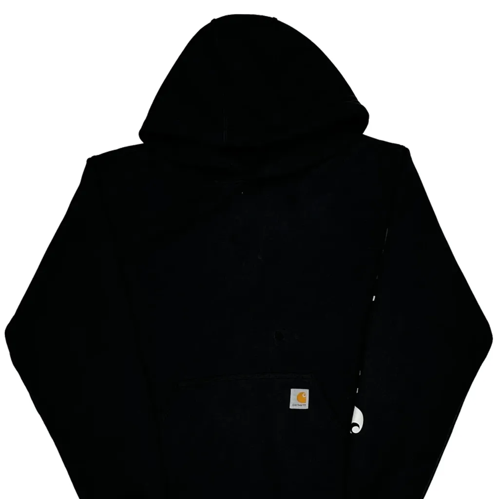 Carhartt Hoodie - Medium Black Cotton - Image 4