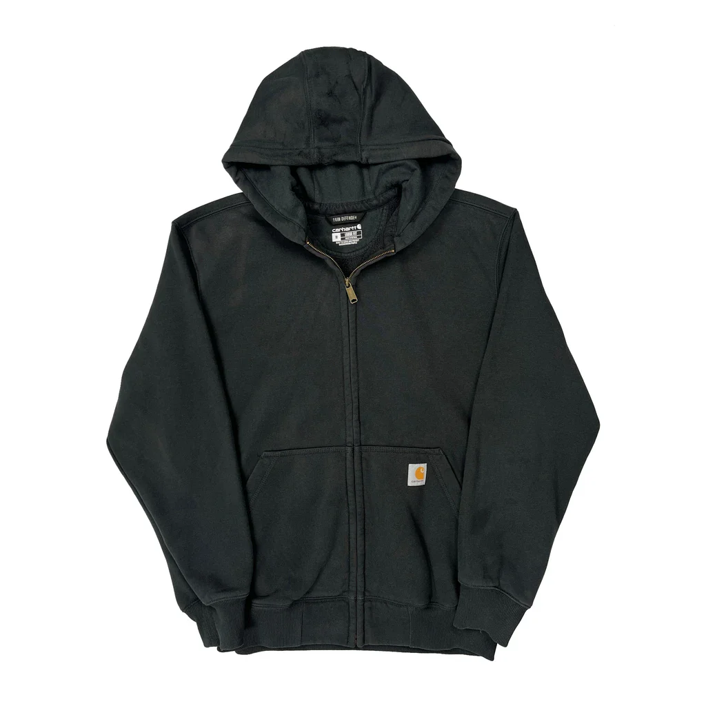 Carhartt Hoodie - Medium Black Cotton