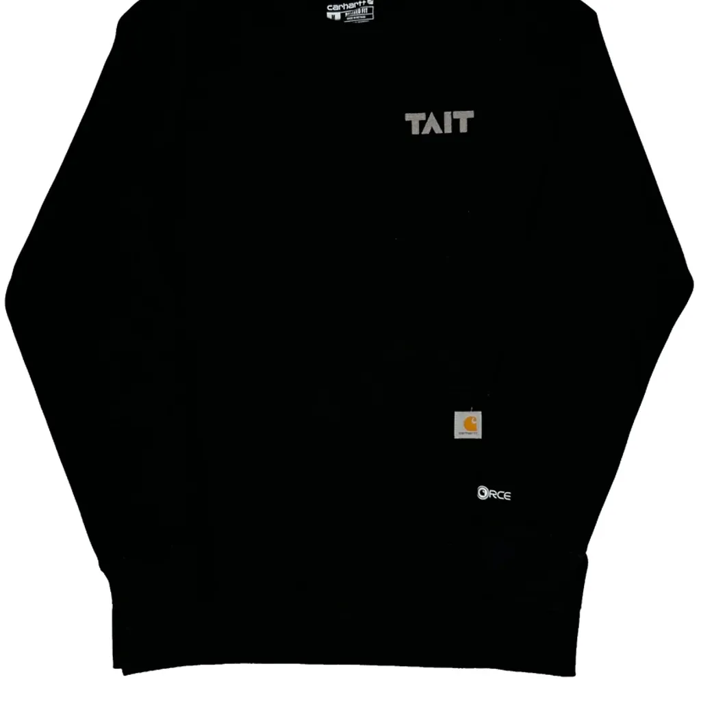 Carhartt Hoodie - Medium Black Cotton - Image 4