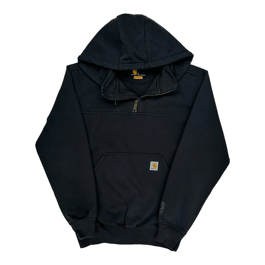 Carhartt Hoodie - Small Black Cotton