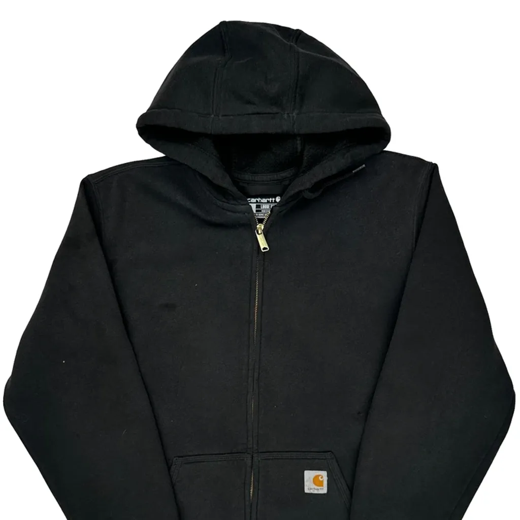 Carhartt Hoodie - Small Black Cotton - Image 5