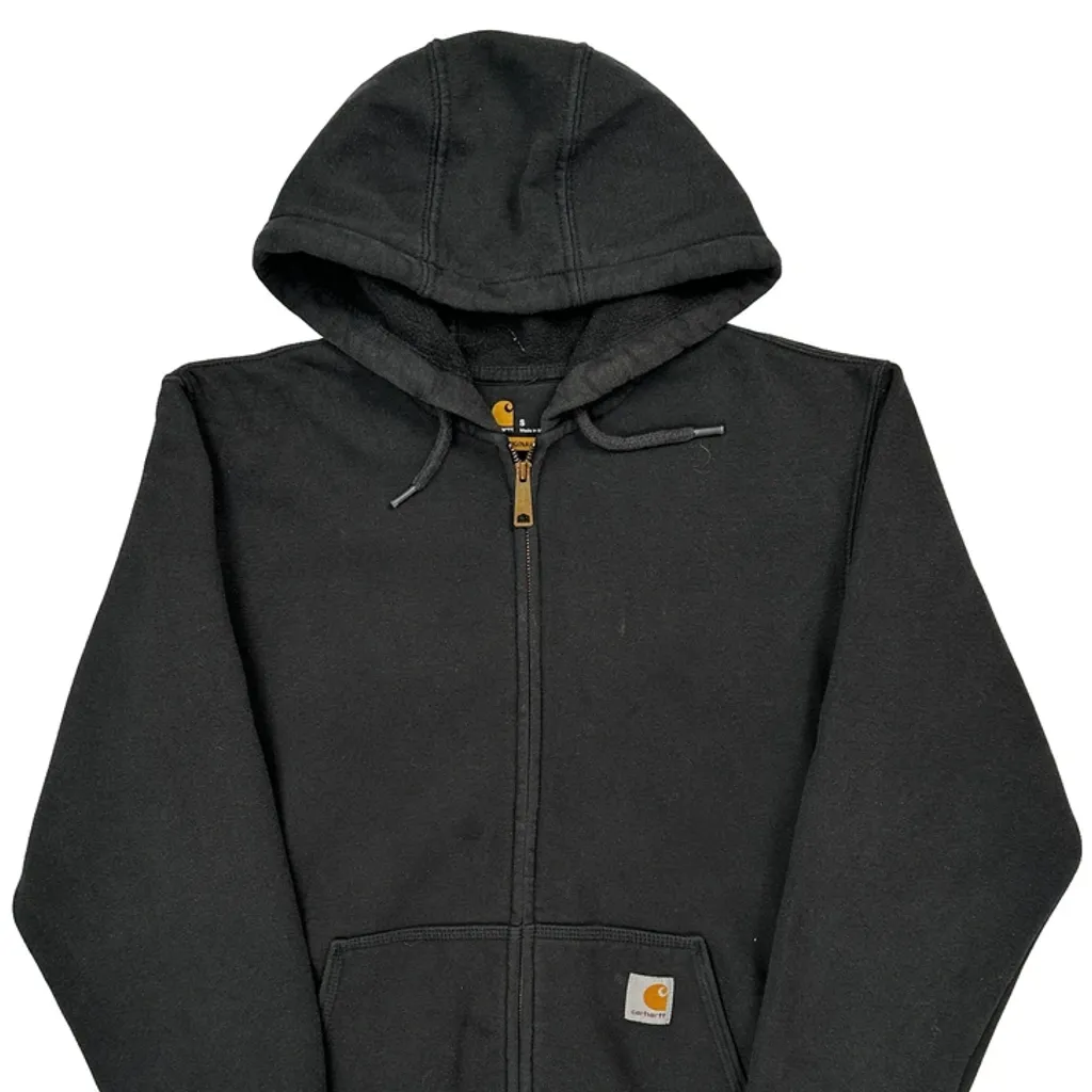Carhartt Hoodie - Small Black Cotton - Image 4