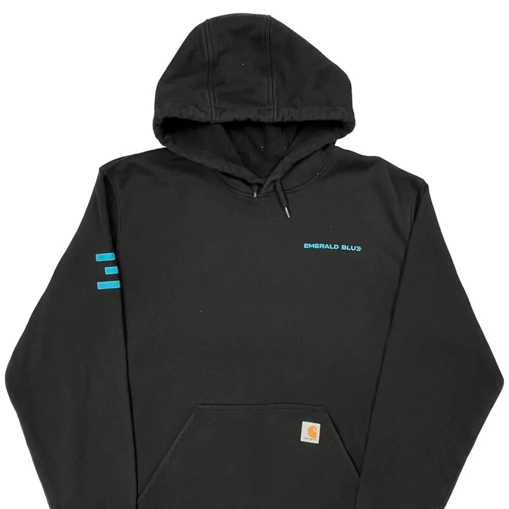 Carhartt Hoodie - XL Black Cotton - Image 4