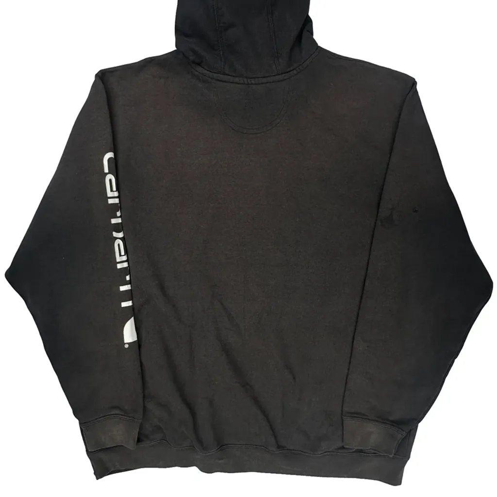 Carhartt Hoodie - XL Black Cotton - Image 7
