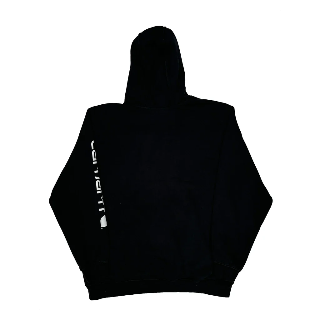 Carhartt Hoodie - XL Black Cotton - Image 2