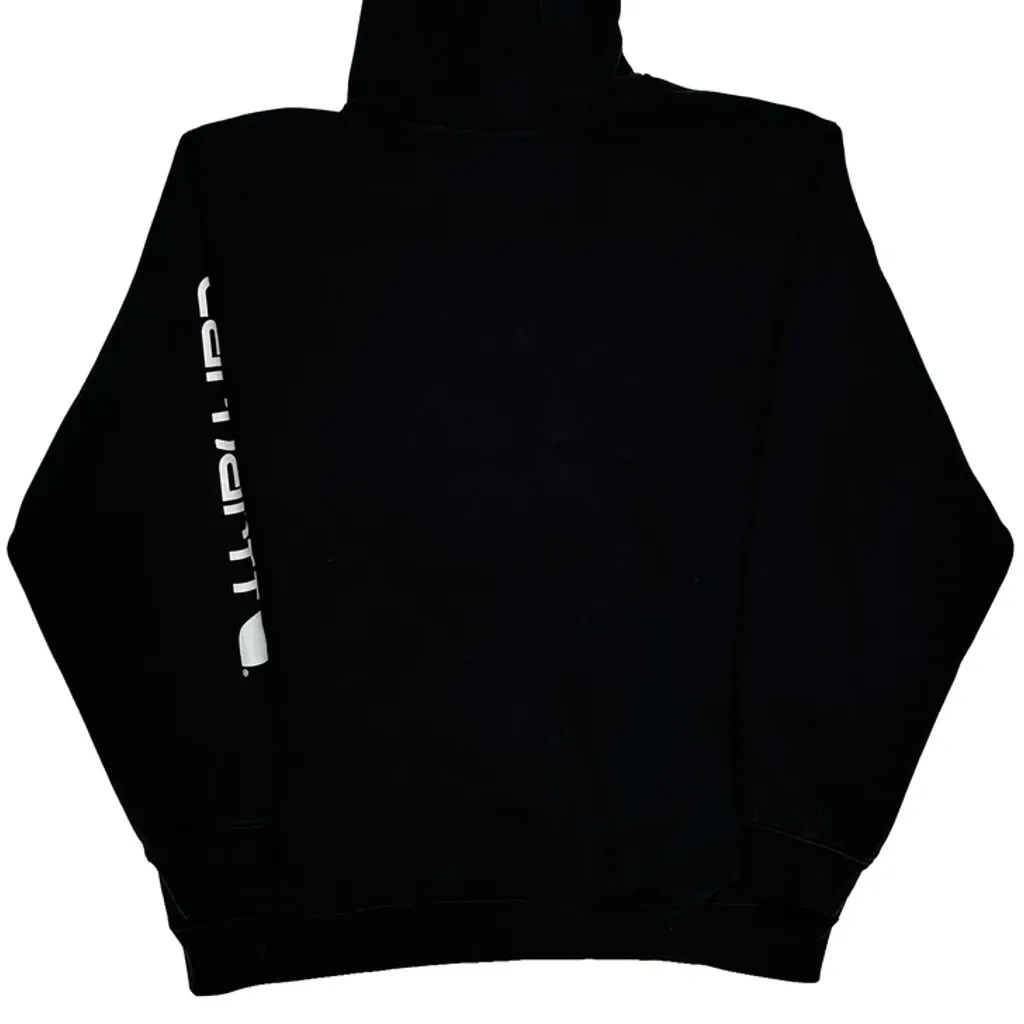 Carhartt Hoodie - XL Black Cotton - Image 6