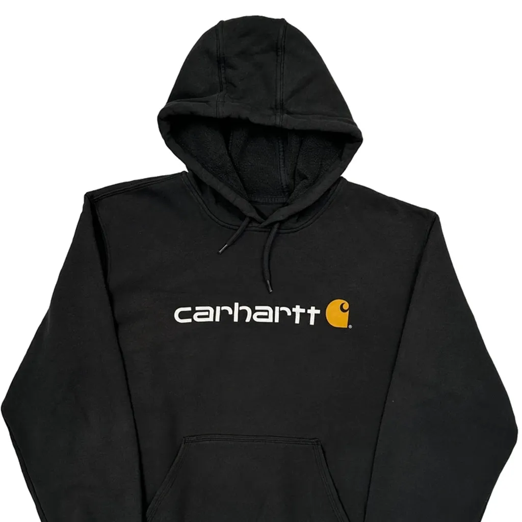 Carhartt Hoodie - XL Black Cotton - Image 4