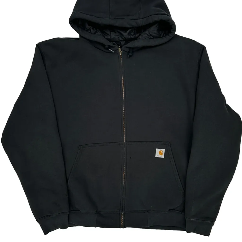 Carhartt Hoodie - 2XL Black Cotton - Image 4