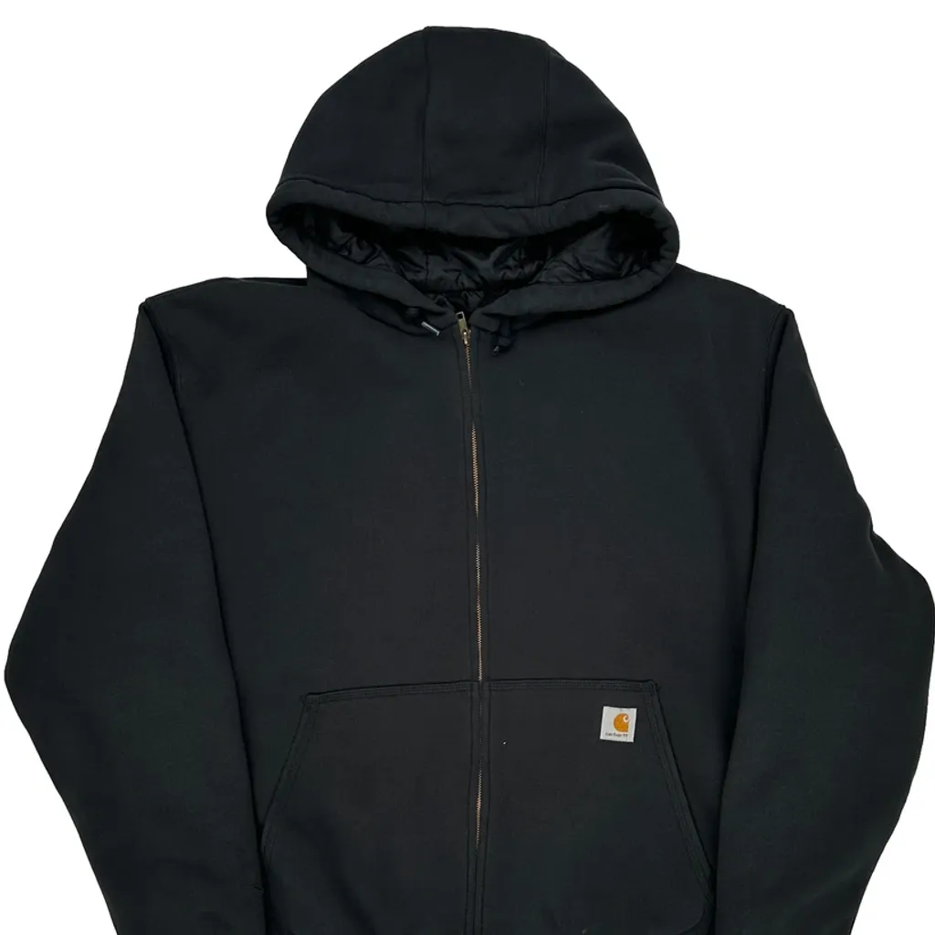 Carhartt Hoodie - 2XL Black Cotton - Image 5
