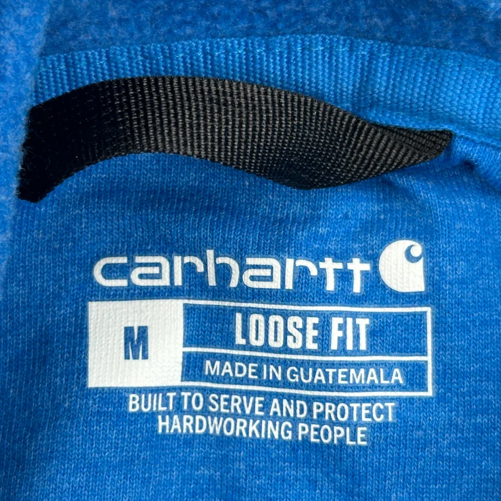Carhartt Hoodie - Medium Blue Cotton - Image 4