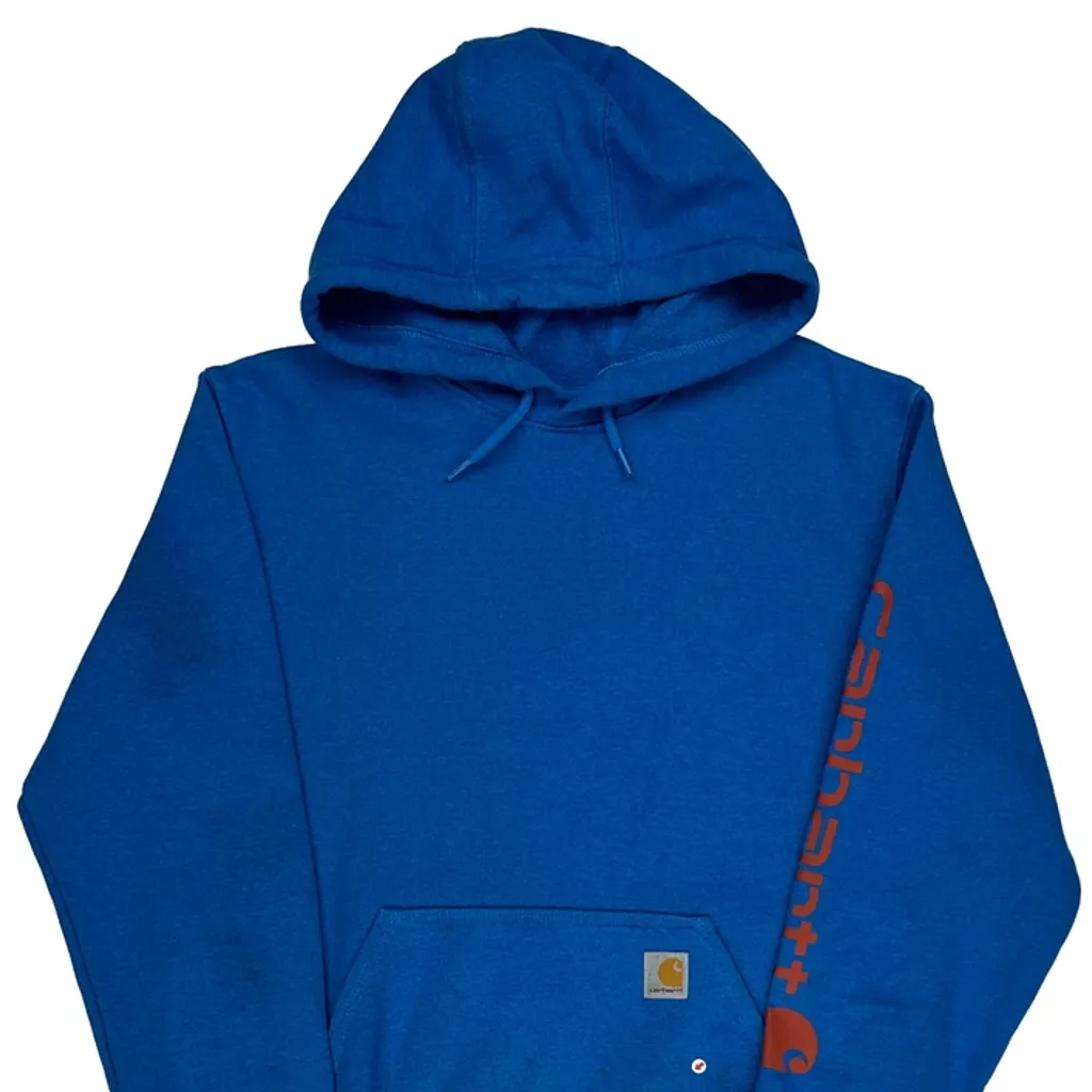 Carhartt Hoodie - Medium Blue Cotton - Image 5