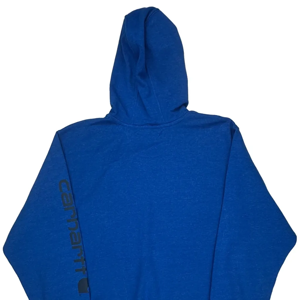 Carhartt Hoodie - XL Blue Cotton - Image 6