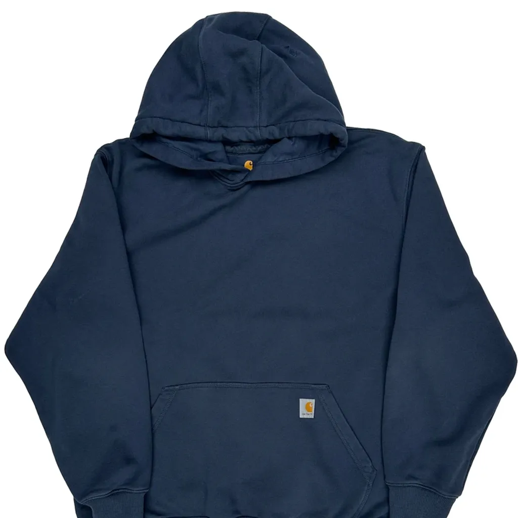 Carhartt Hoodie - 2XL Blue Cotton - Image 4