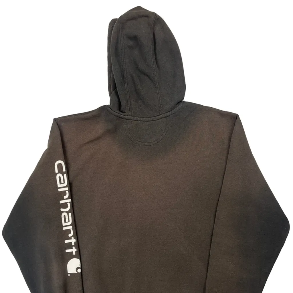 Carhartt Hoodie - Large Brown Cotton - Image 7