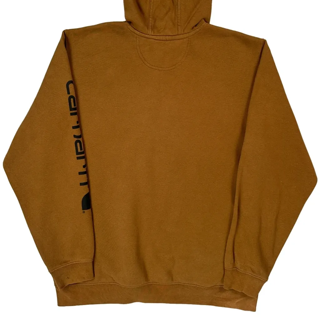 Carhartt Hoodie - Large Brown Cotton - Image 6