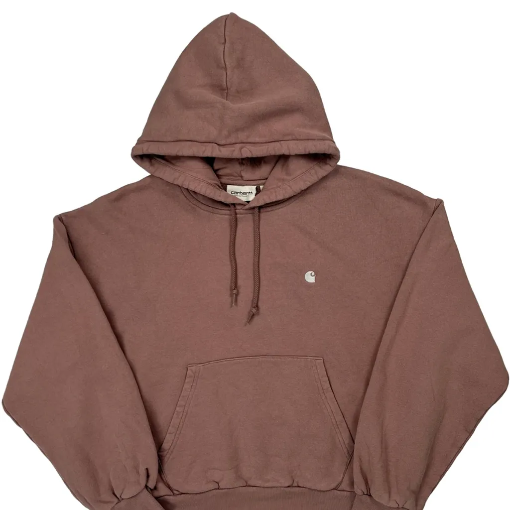 Carhartt Hoodie - Medium Brown Cotton - Image 4