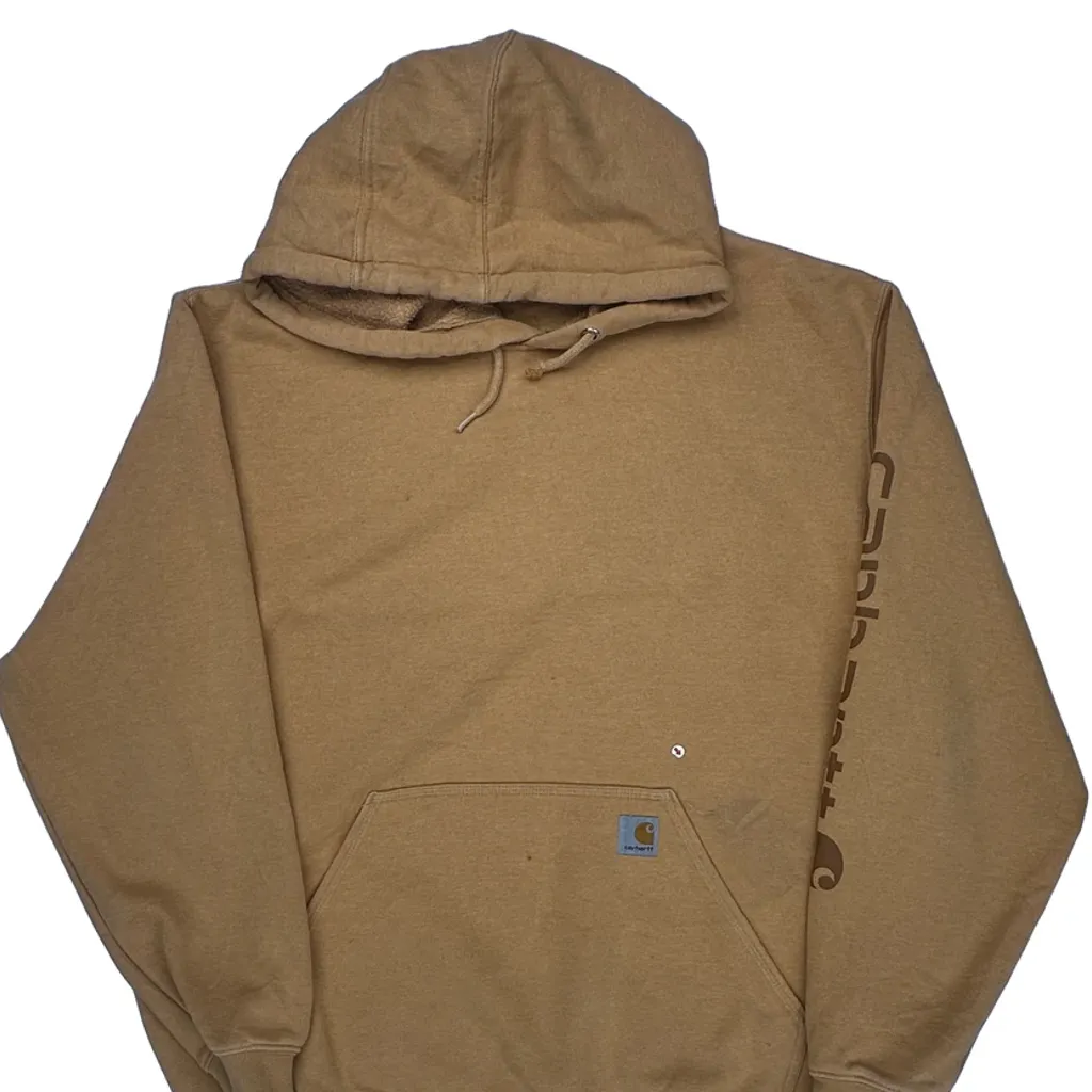 Carhartt Hoodie - XL Brown Cotton - Image 5