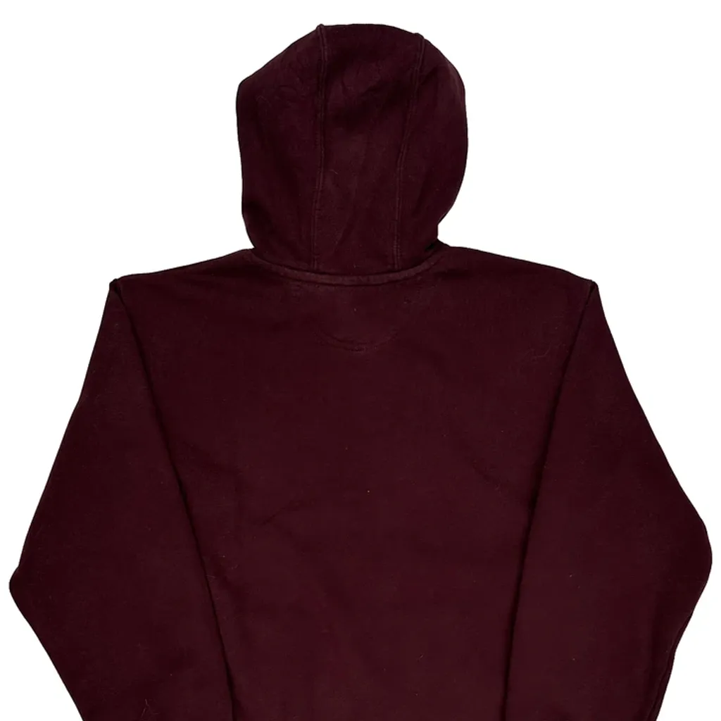 Carhartt Hoodie - Medium Burgundy Cotton - Image 6