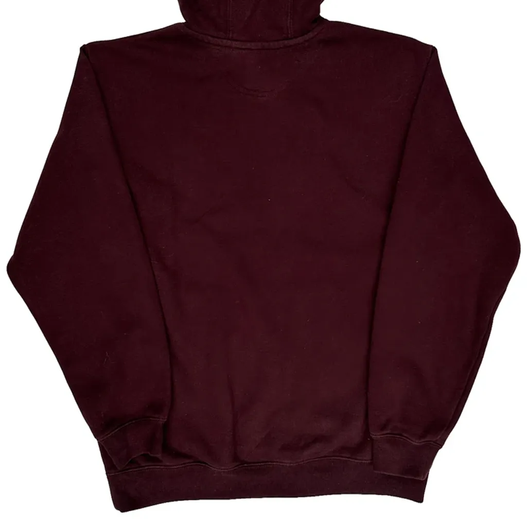 Carhartt Hoodie - Medium Burgundy Cotton - Image 7