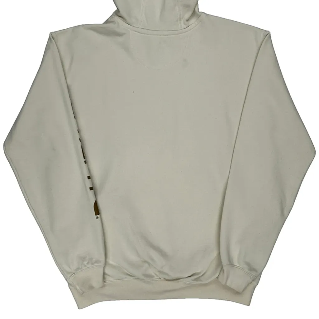 Carhartt Hoodie - Medium Cream Cotton - Image 6