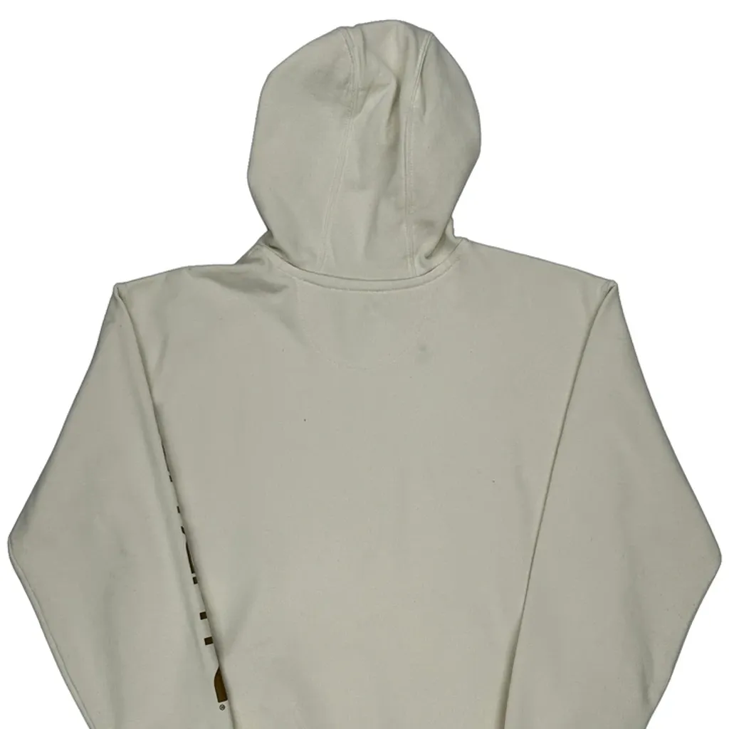 Carhartt Hoodie - Medium Cream Cotton - Image 7