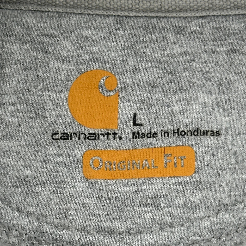 Carhartt Hoodie - Large Gray Cotton - Image 3