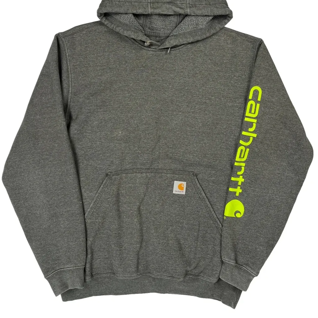 Carhartt Hoodie - Medium Gray Cotton Blend - Image 5