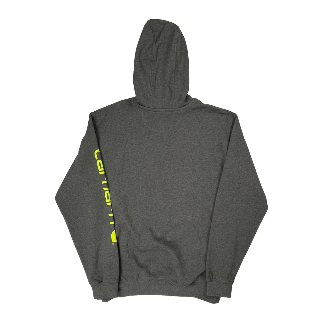 Carhartt Hoodie - Medium Gray Cotton Blend - Image 2