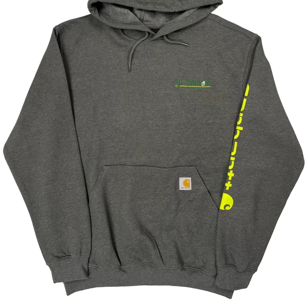 Carhartt Hoodie - Medium Gray Cotton Blend - Image 4