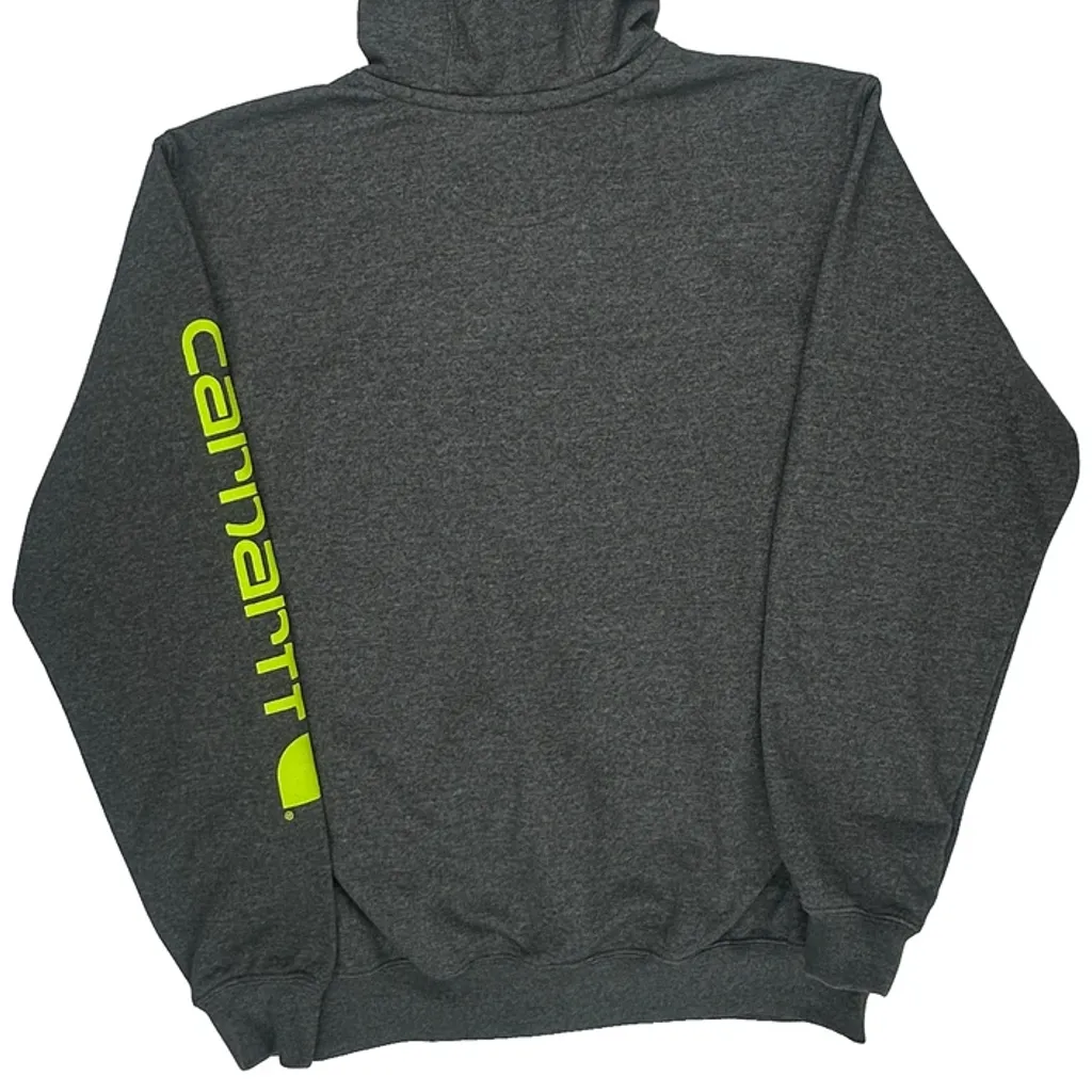 Carhartt Hoodie - Small Gray Cotton Blend - Image 7