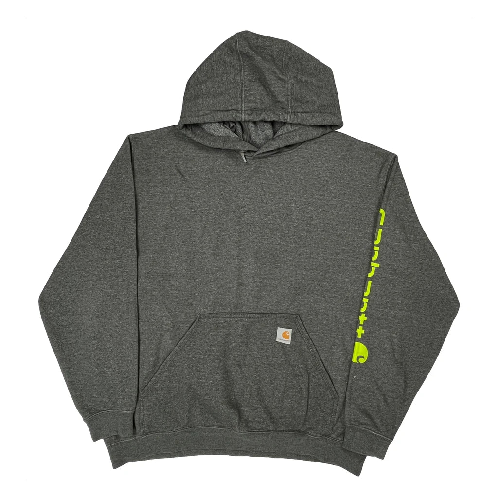 Carhartt Hoodie - XL Gray Cotton Blend