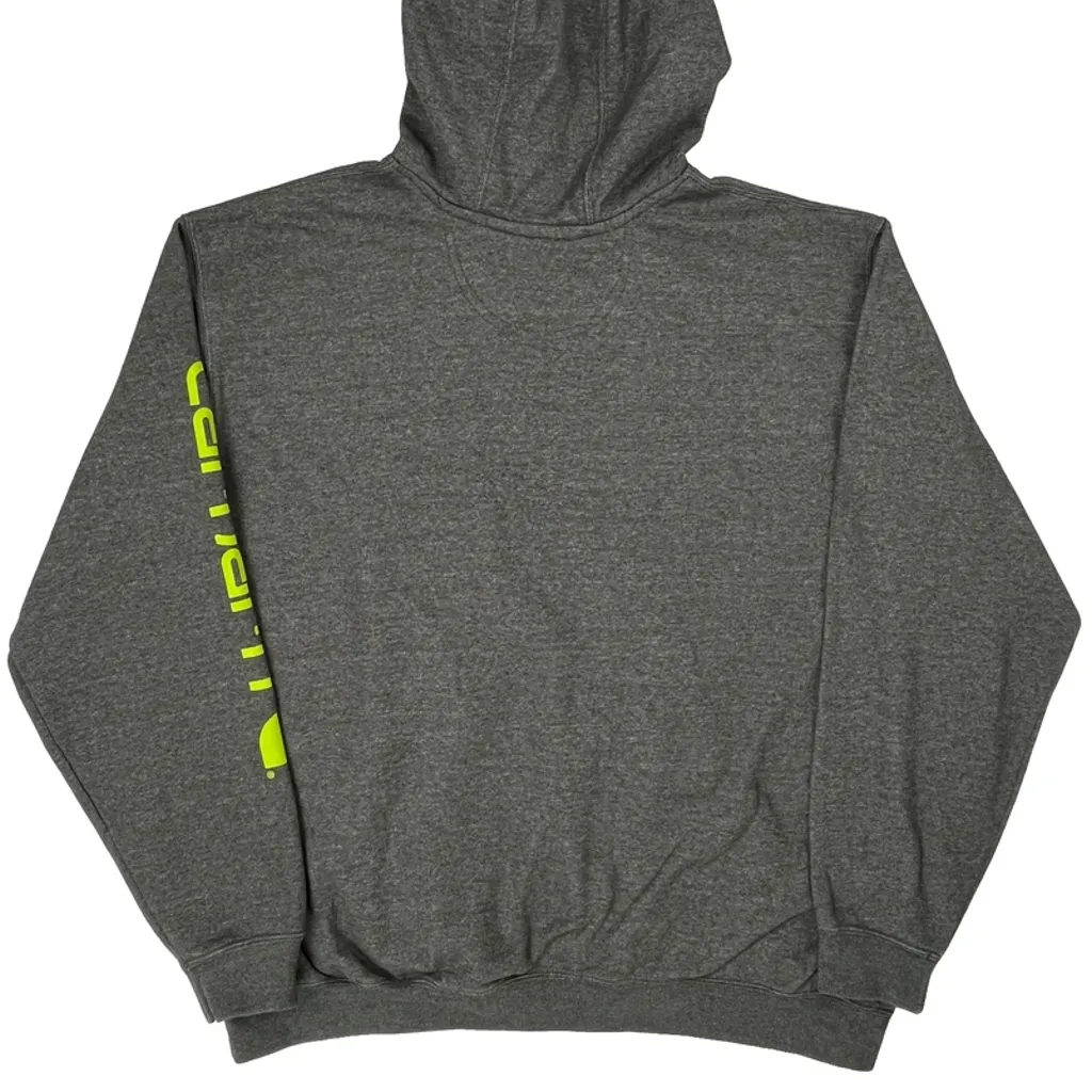 Carhartt Hoodie - XL Gray Cotton Blend - Image 7