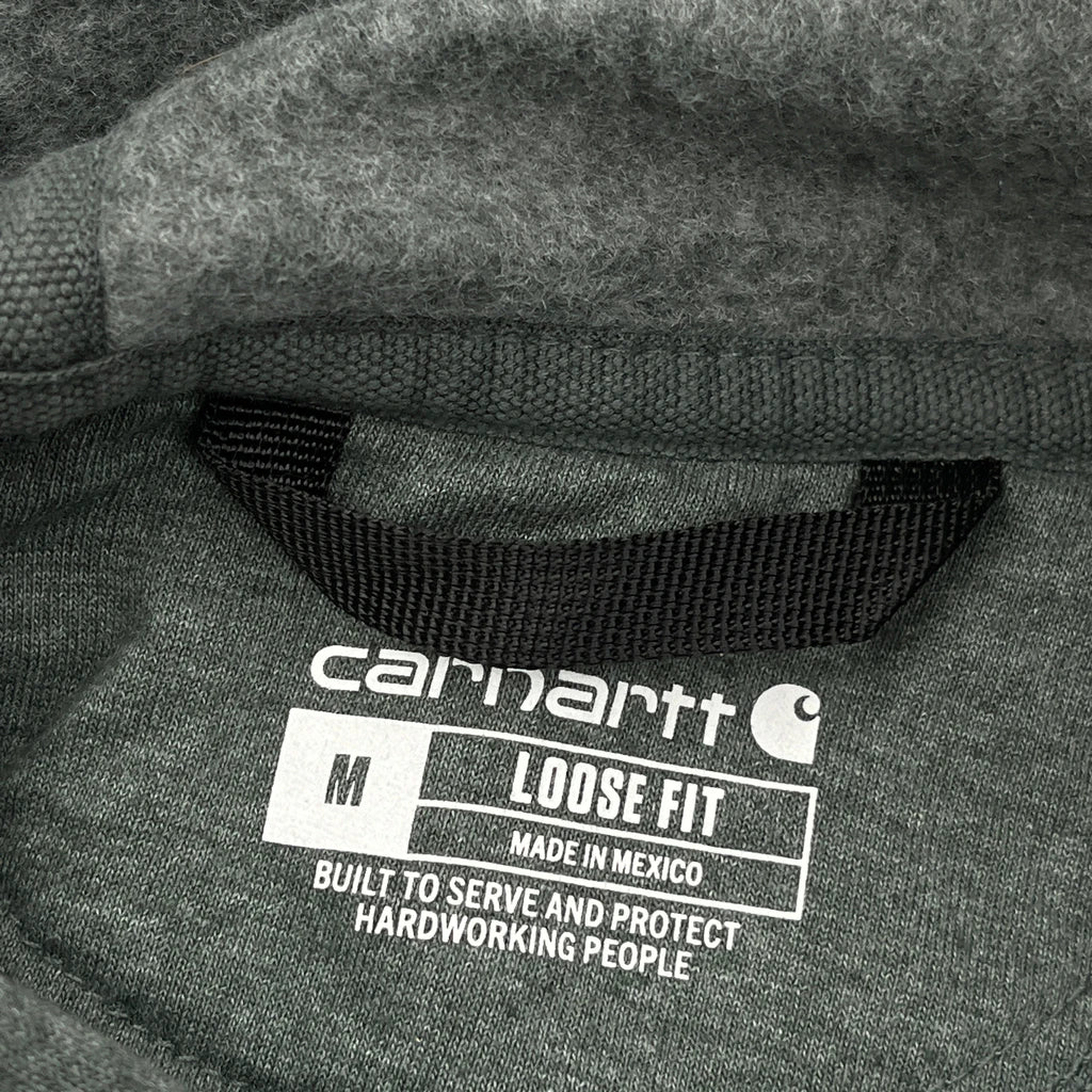 Carhartt Hoodie - Medium Green Cotton Blend - Image 3