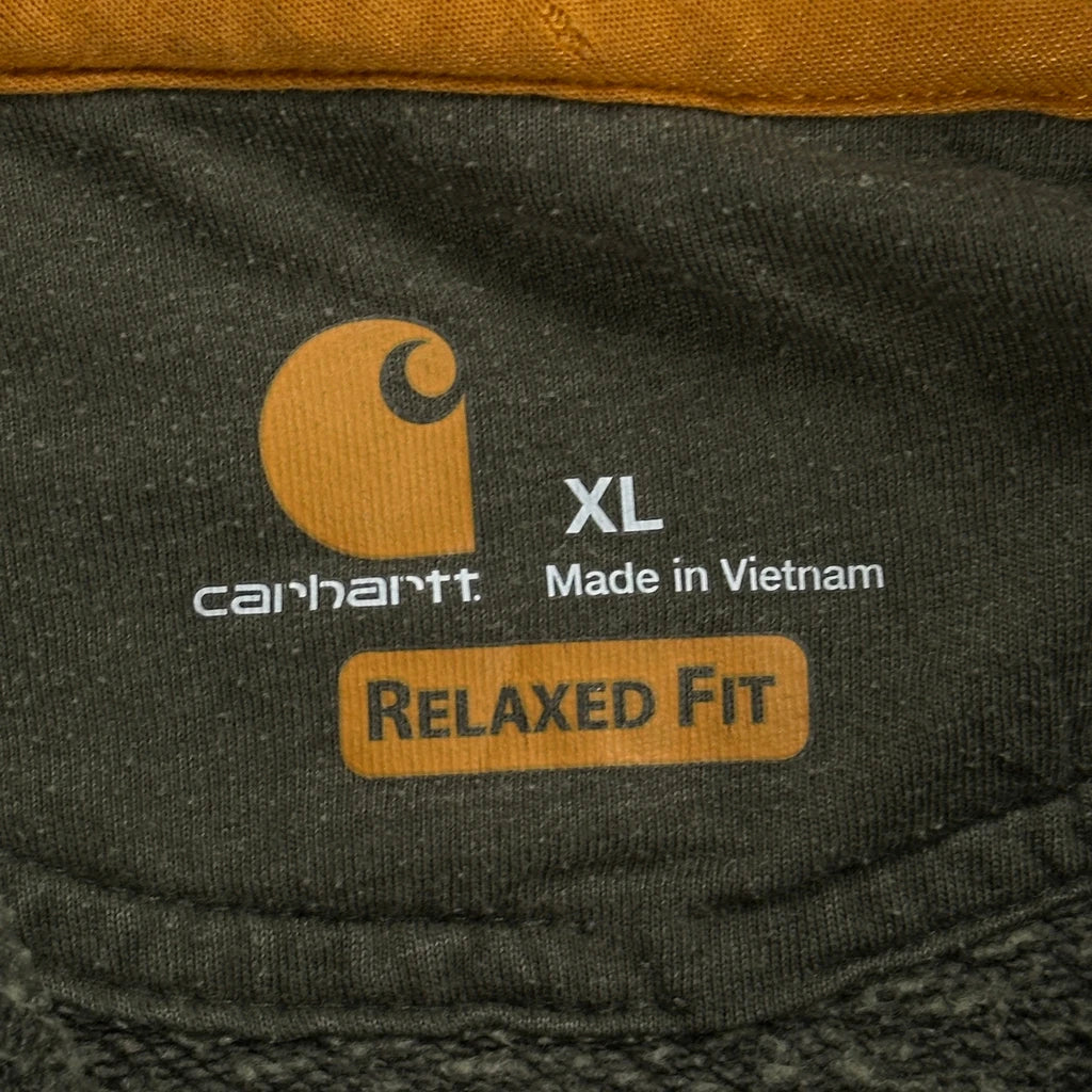 Carhartt Hoodie - XL Green Cotton - Image 3