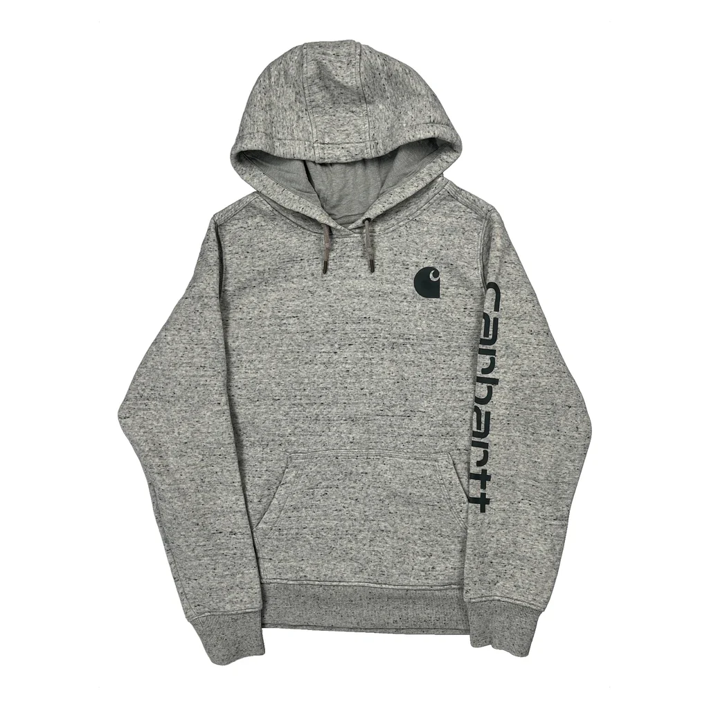 Carhartt Hoodie - Large Grey Cotton