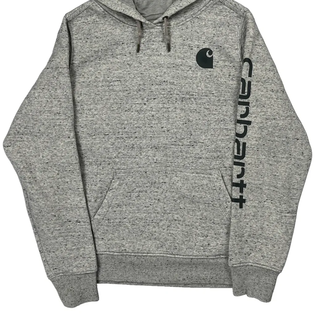 Carhartt Hoodie - Large Grey Cotton - Image 5