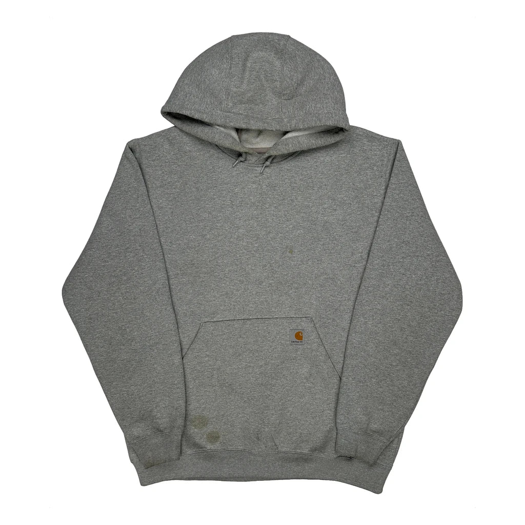 Carhartt Hoodie - Large Grey Cotton