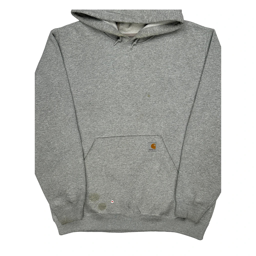 Carhartt Hoodie - Large Grey Cotton - Image 2