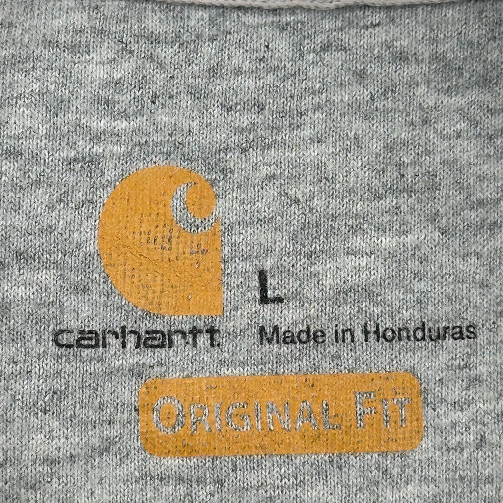 Carhartt Hoodie - Large Grey Cotton - Image 4