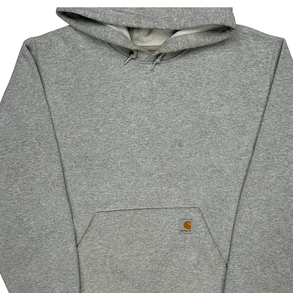 Carhartt Hoodie - Large Grey Cotton - Image 7