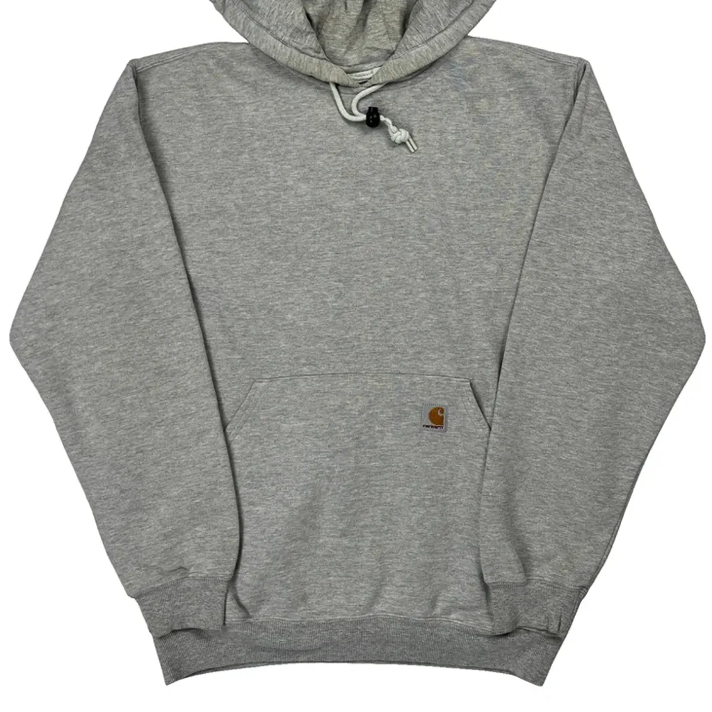 Carhartt Hoodie - Medium Grey Cotton Blend - Image 4