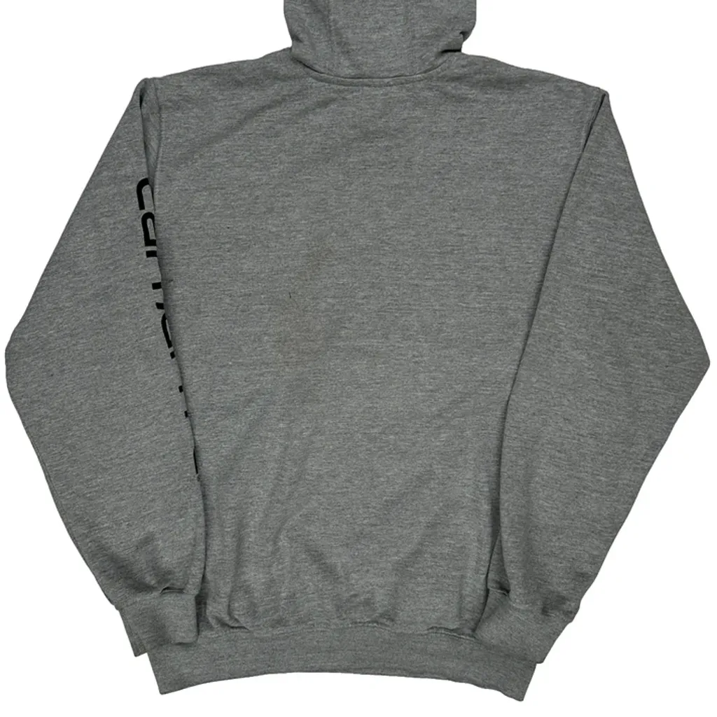 Carhartt Hoodie - Medium Grey Cotton Blend - Image 7