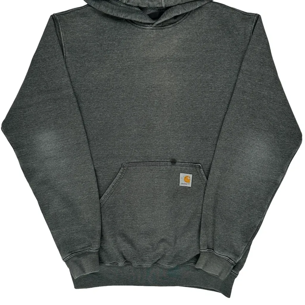Carhartt Hoodie - Small Grey Cotton - Image 6