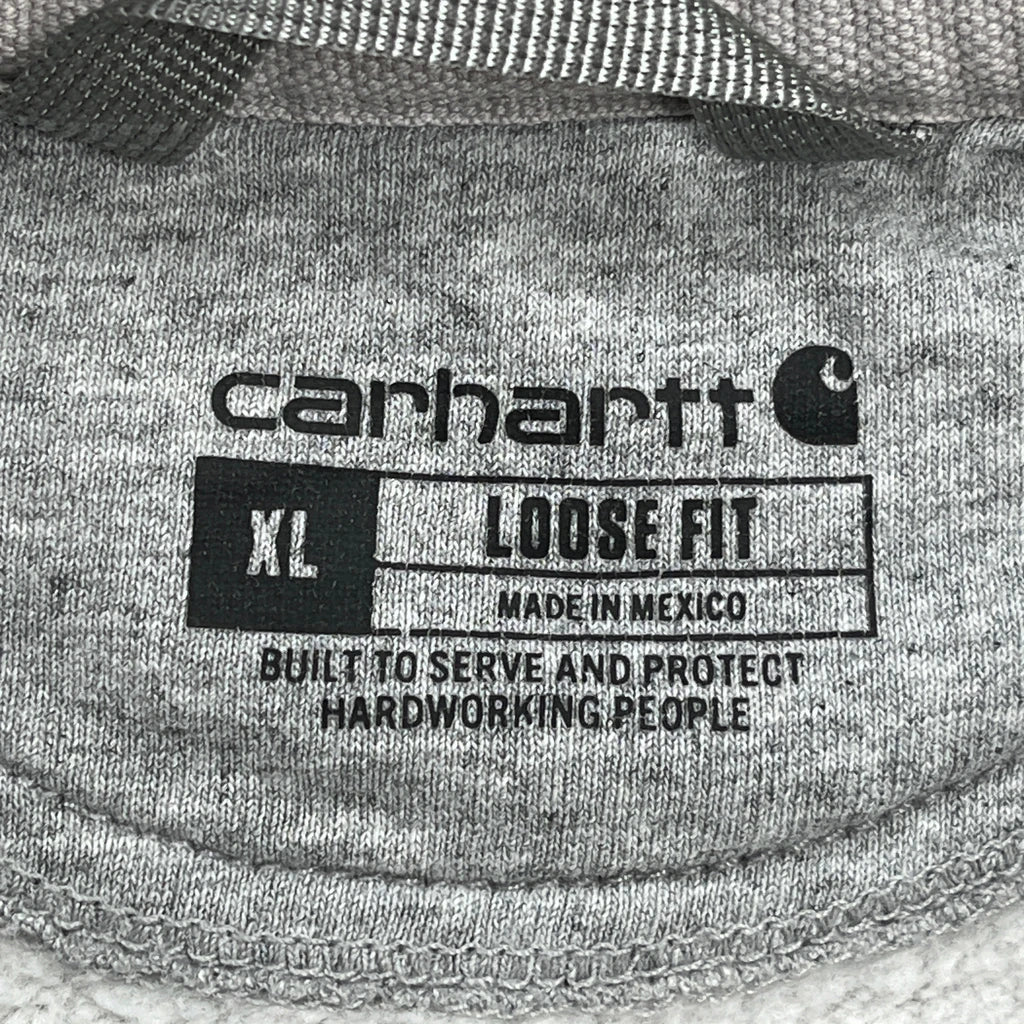 Carhartt Hoodie - XL Grey Cotton - Image 3