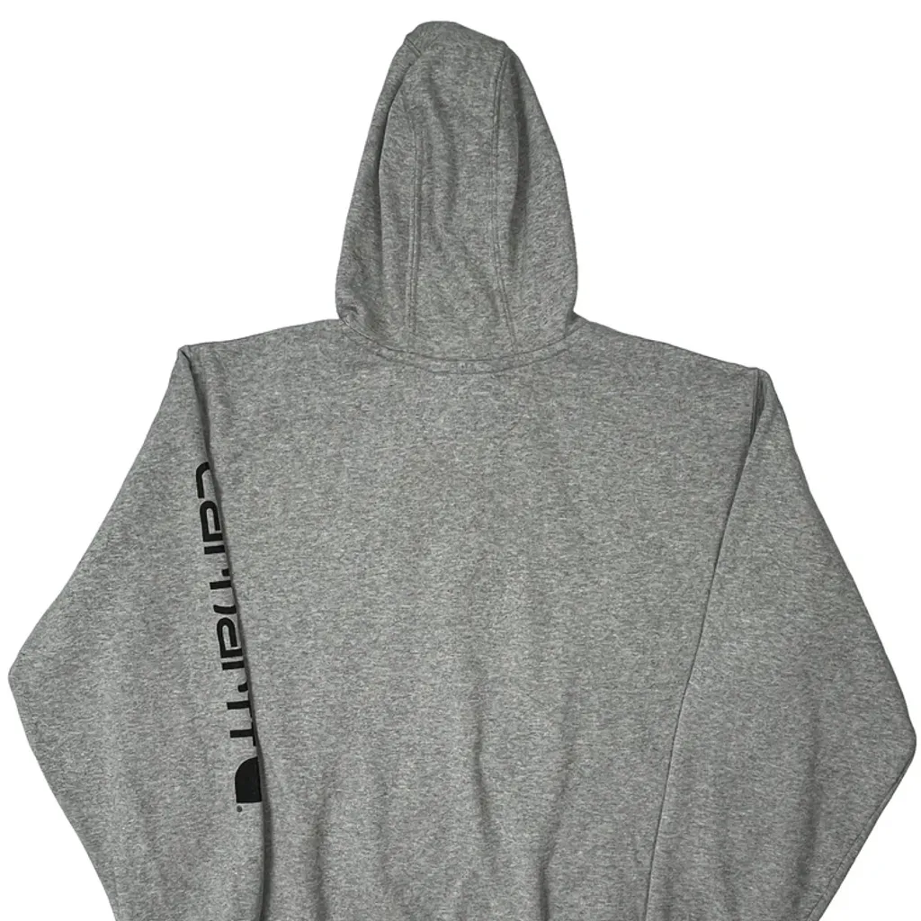 Carhartt Hoodie - XL Grey Cotton - Image 7